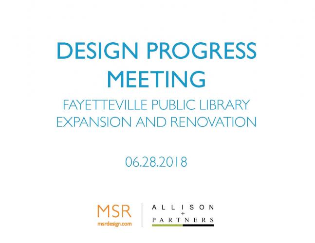 Design Progress Meeting